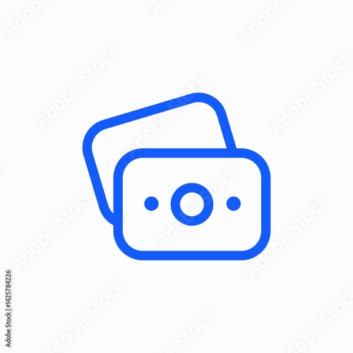 cash money icon sign vector