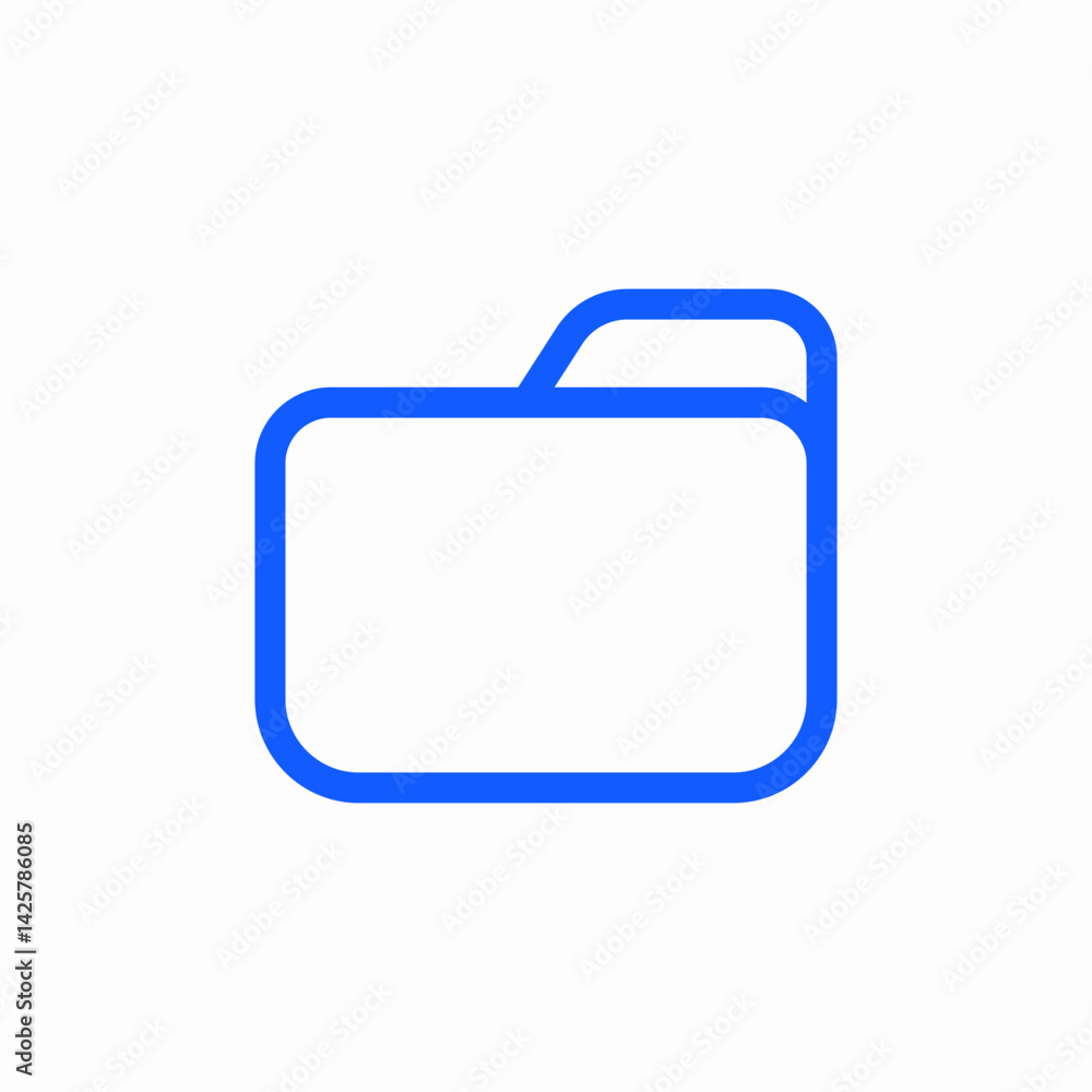 folder icon icon sign vector folder icon icon sign vector