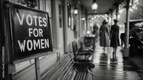 Women's Suffrage, Town Square, 1930s