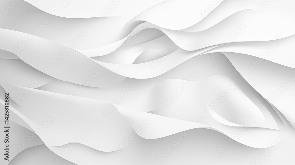 Abstract White Wave Background Texture Abstract White Wave Background Texture