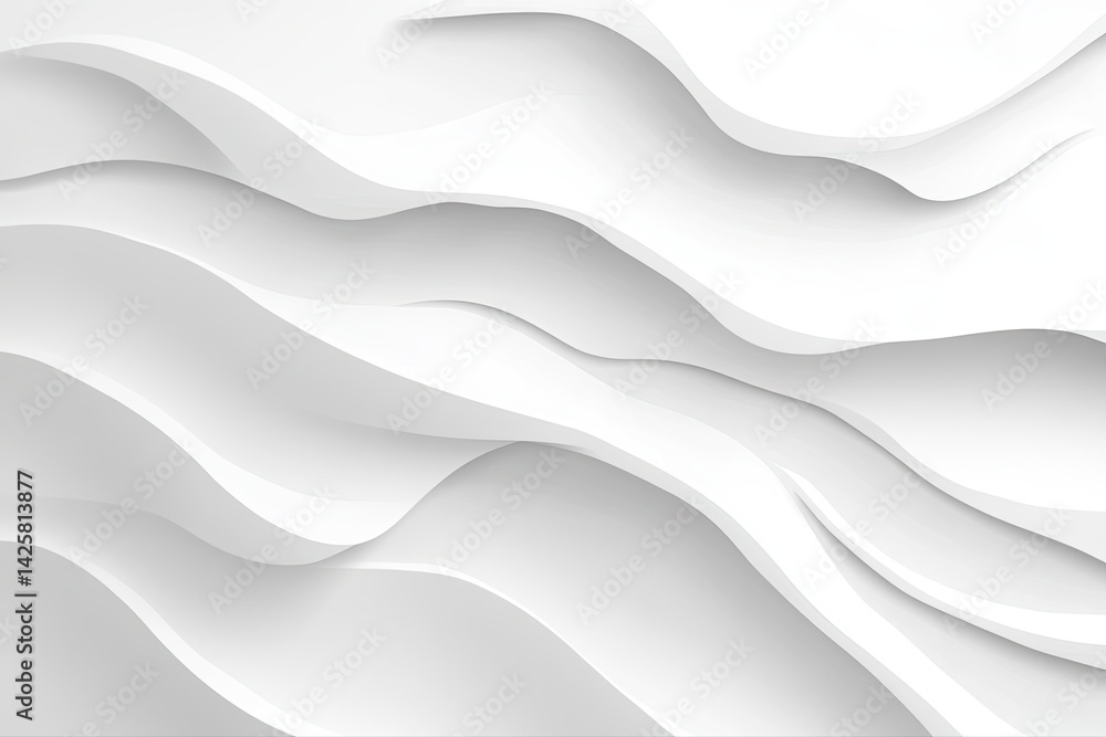 Abstract White Wave Background Texture Abstract White Wave Background Texture