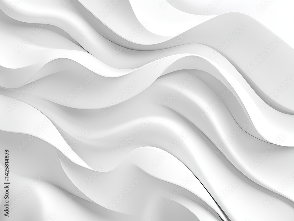 Abstract White Wave Background Texture Abstract White Wave Background Texture
