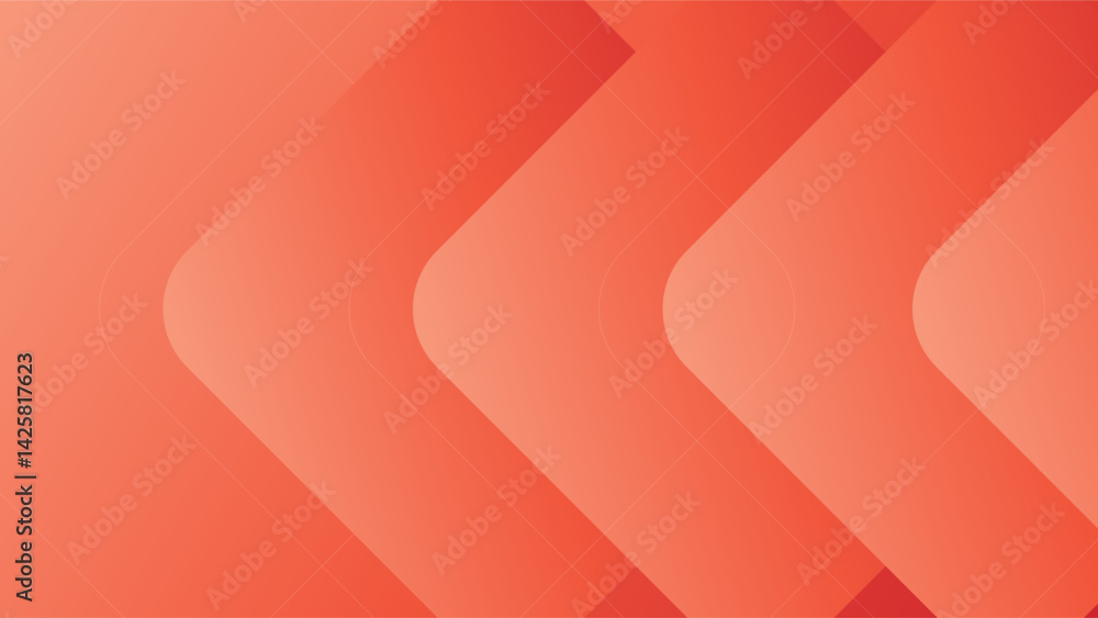 Abstract modern red background. vector.