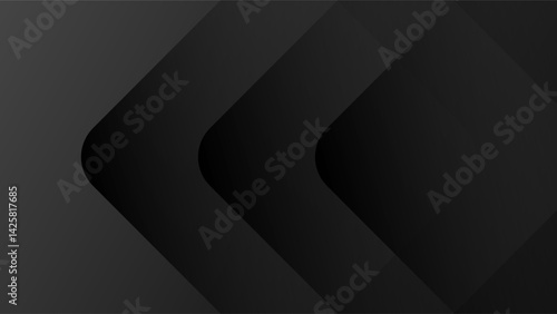 Obraz na płótnie Abstract modern black background. vector. w salonie