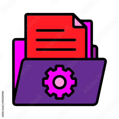 purple file manager icon