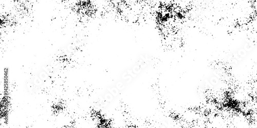Grunge black and white crack paper texture design and texture of a concrete wall with cracks and scratches background .. Vintage abstract texture of old surface.. Grunge texture for make poster .	