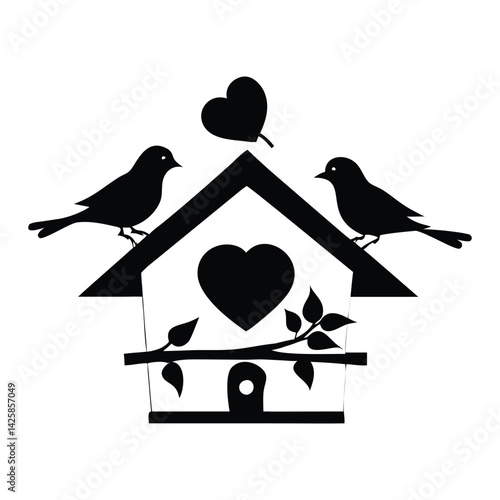 birdhouse on the tree