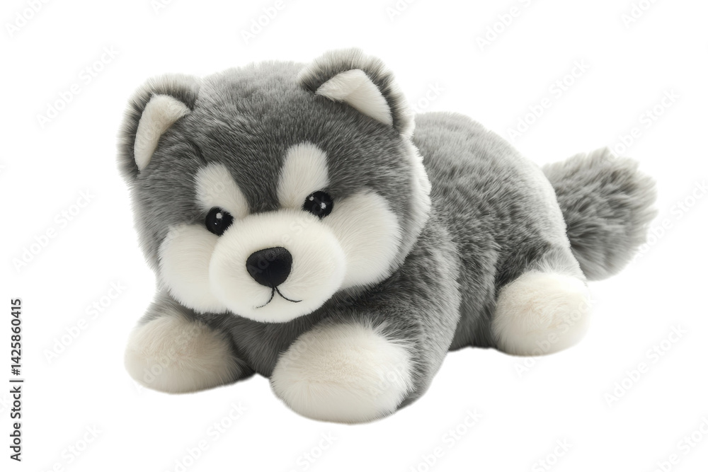 Stuffed husky dog plush toy Stuffed husky dog plush toy
