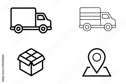 delivery icon set 6.eps