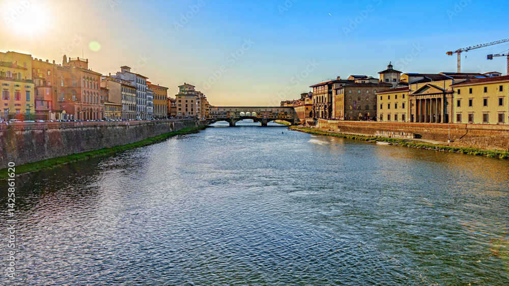 Obraz premium Florence Firenze city in toscana North Italy