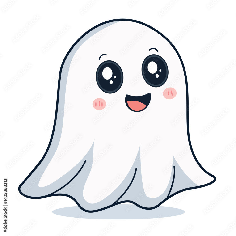 Cute Happy Ghost Cute Happy Ghost
