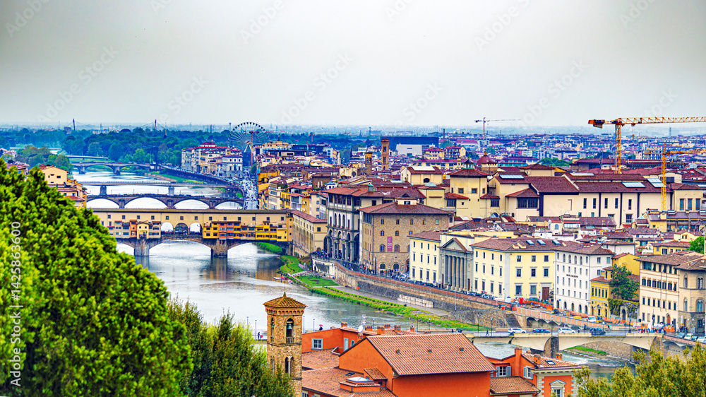Obraz premium Florence Firenze city in toscana North Italy