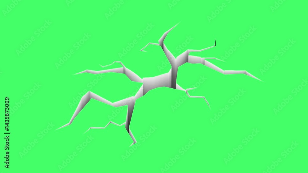 Green Screen cracks of road cracks, floor cracks animation. Easy removed green screen. High resolution. 4k quality. Green Screen cracks of road cracks, floor cracks animation. Easy removed green screen. High resolution. 4k quality.