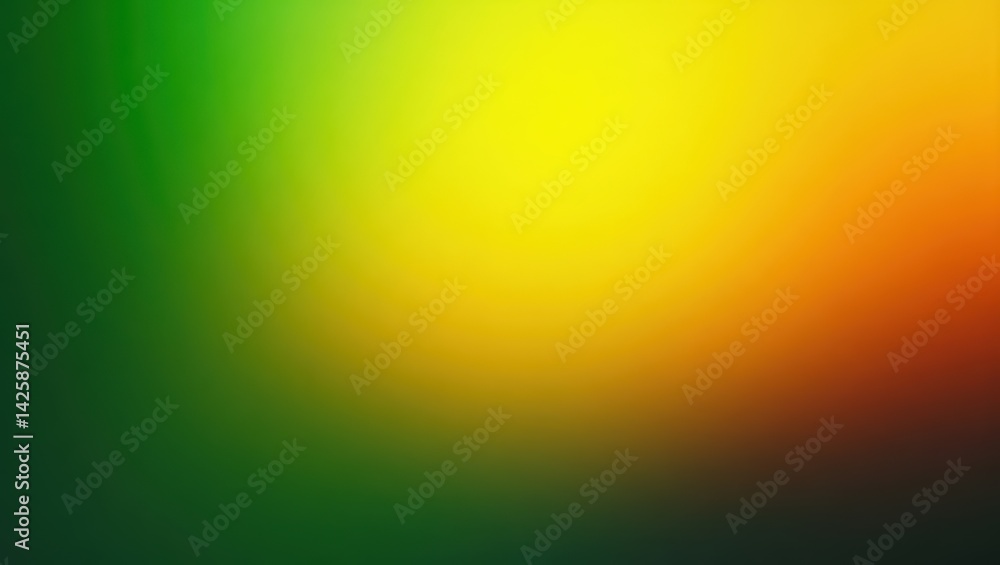 Abstract gradient background with green yellow and orange colors blend effect Abstract gradient background with green yellow and orange colors blend effect