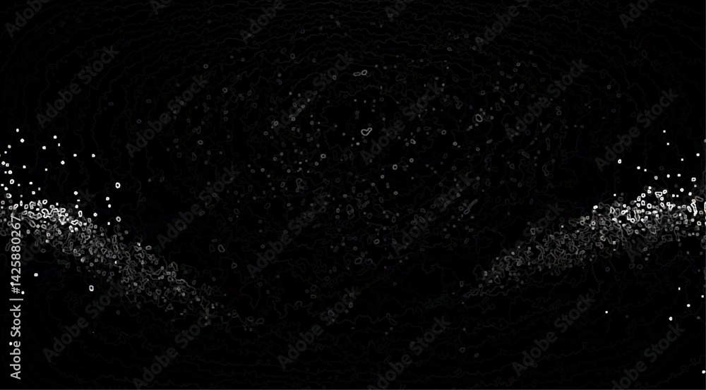 Obraz premium Dark gray grainy background, black white noise texture monochrome minimal grunge banner, header poster backdrop design