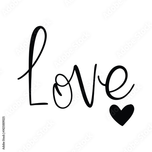 word love illustration