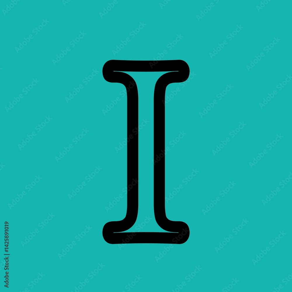 Minimalist monoline Minimalist monoline