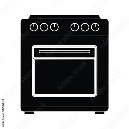 modern kitchen stove