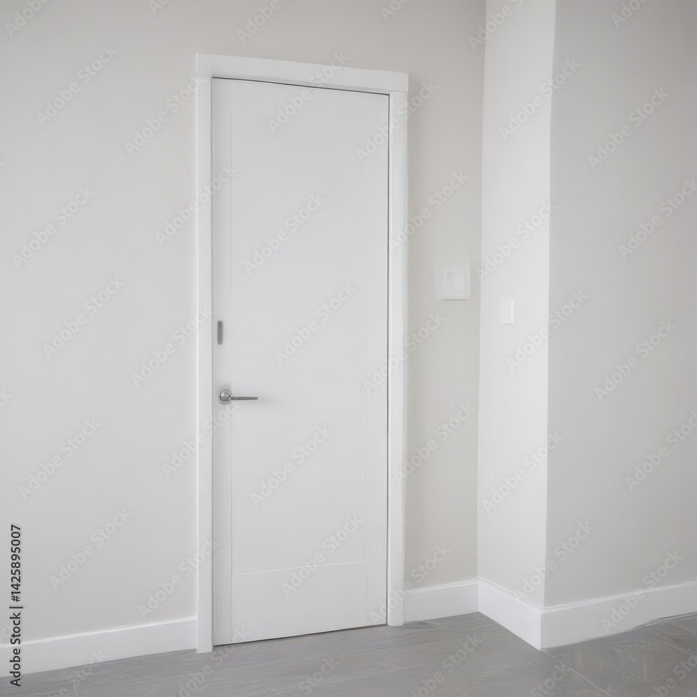 open door in a room, open door in a white room open door in a room, open door in a white room