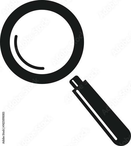 Magnifying glass icon. Search icon. Zoom, Search, Find icon. Vector illustration