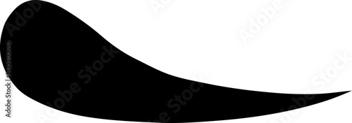 Curled Line Swirl with Minimalist Style