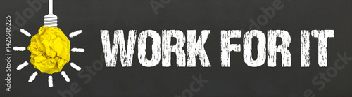 Foto Work for it