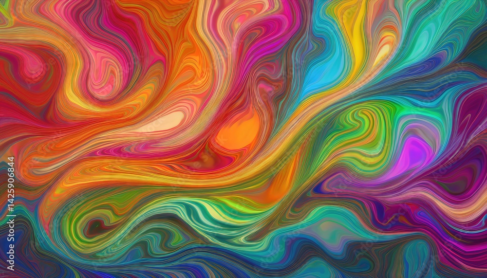 Vibrant Swirls of Color A Kaleidoscopic Abstraction, Showcasing a Mesmerizing Interplay of Hues and Textures, Evoking a Sense of Mystery and Wonder. characters Vibrant Swirls of Color A Kaleidoscopic Abstraction, Showcasing a Mesmerizing Interplay of Hues and Textures, Evoking a Sense of Mystery and Wonder. characters