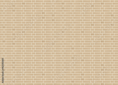 Vector seamless monk bond sandstone brick wall texture