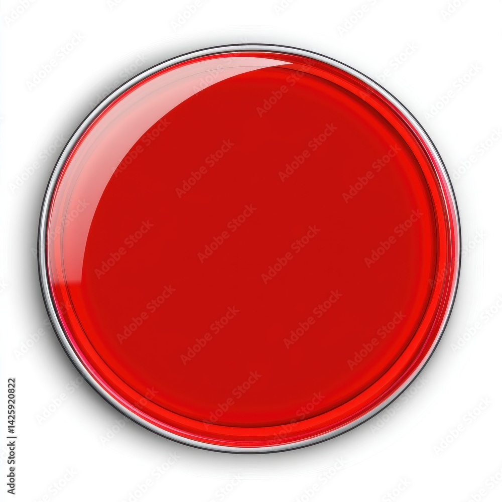 Red round container Red round container