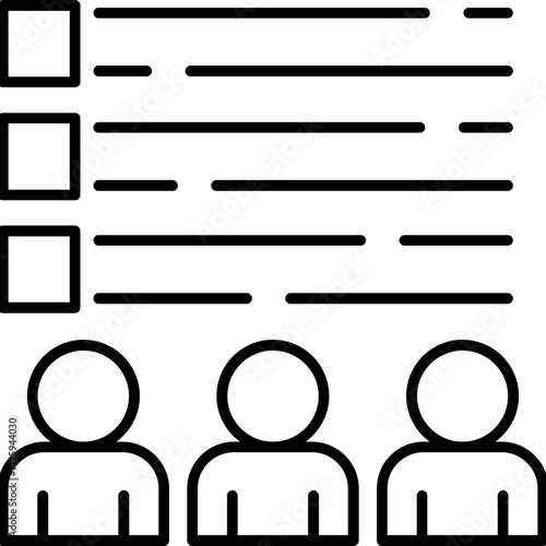 Requirements Gathering Icon