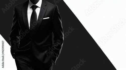 Obraz na płótnie Stylish business promotion banner ideal for Black Friday campaigns w salonie