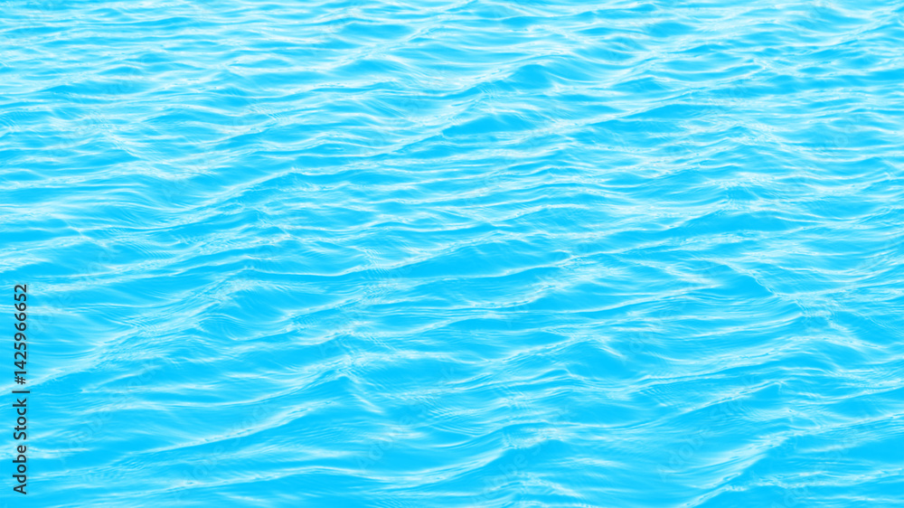 Rippling Surface of Blue Water Rippling Surface of Blue Water