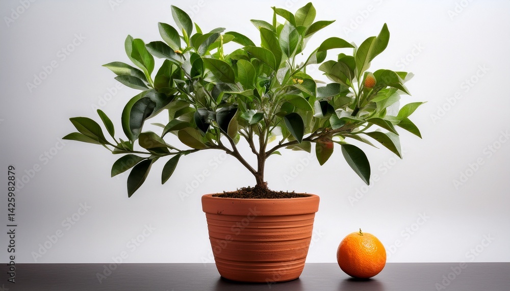 Fototapeta premium plant in a pot