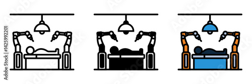 Robotic Surgeon is a medical robot that performs delicate procedures with high precision, often remotely controlled.