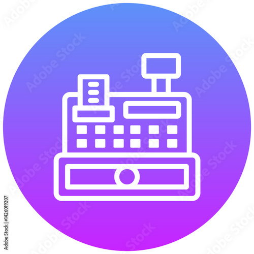 Cashier Machine Icon