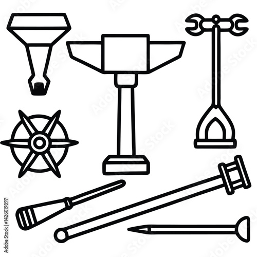 hammer and nails
