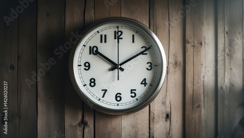 Wallpaper Mural Clock hanging on the wall Torontodigital.ca