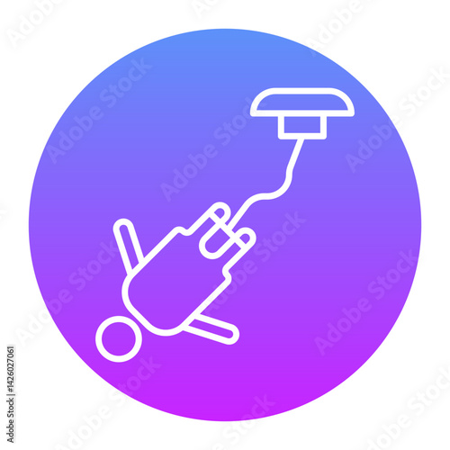 Bungee Jumping Icon