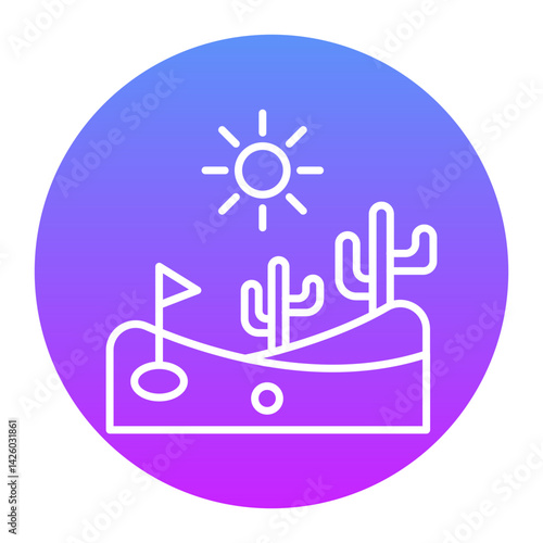 Desert Course Icon
