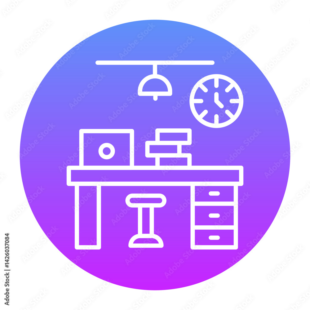 Business Workplace Icon Business Workplace Icon