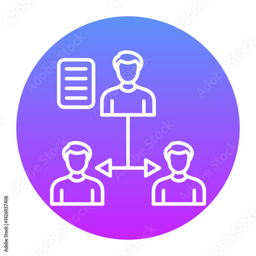 Delegating Task Icon