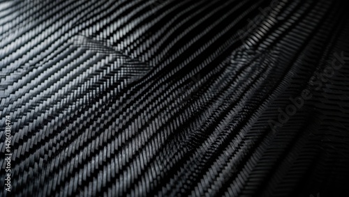 Wallpaper Mural Black carbon fiber textured background Torontodigital.ca