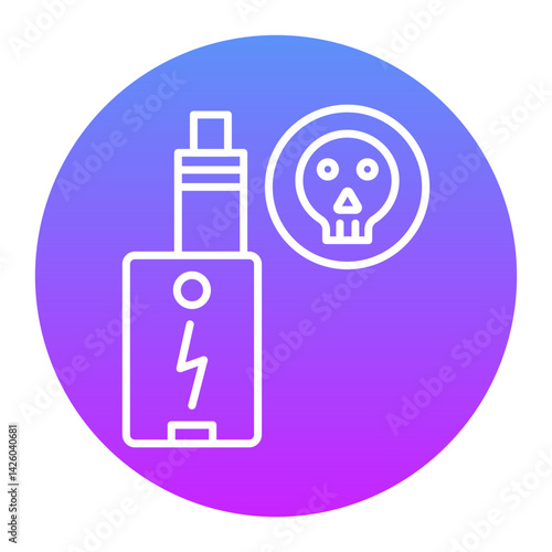 Vaping Addiction Icon