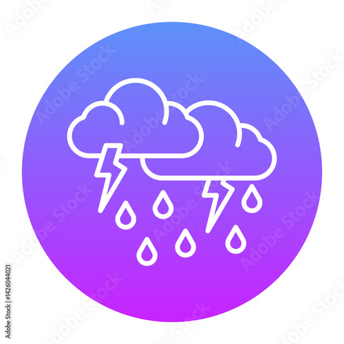 Raining Icon