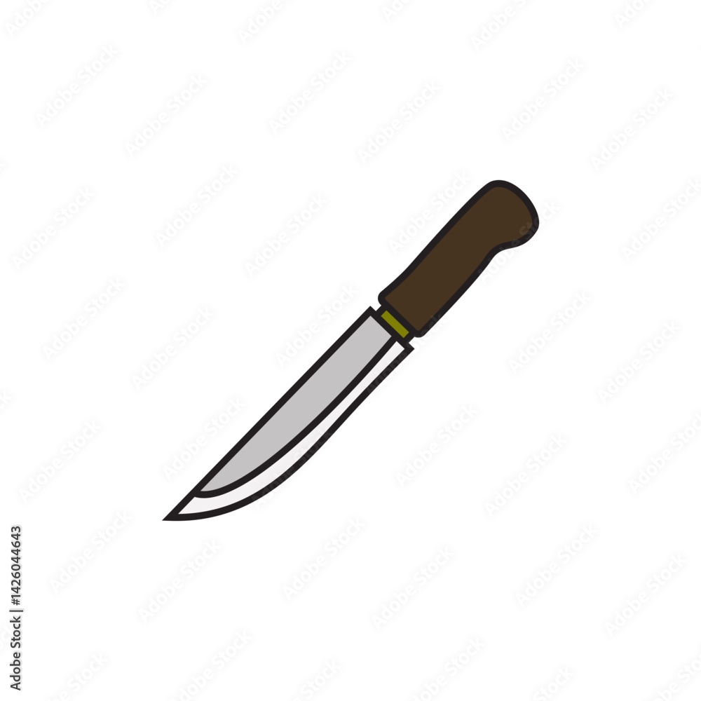 knife isolated on white knife isolated on white