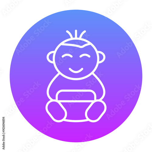 Happy baby Icon
