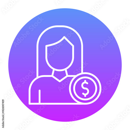 Female Client Icon