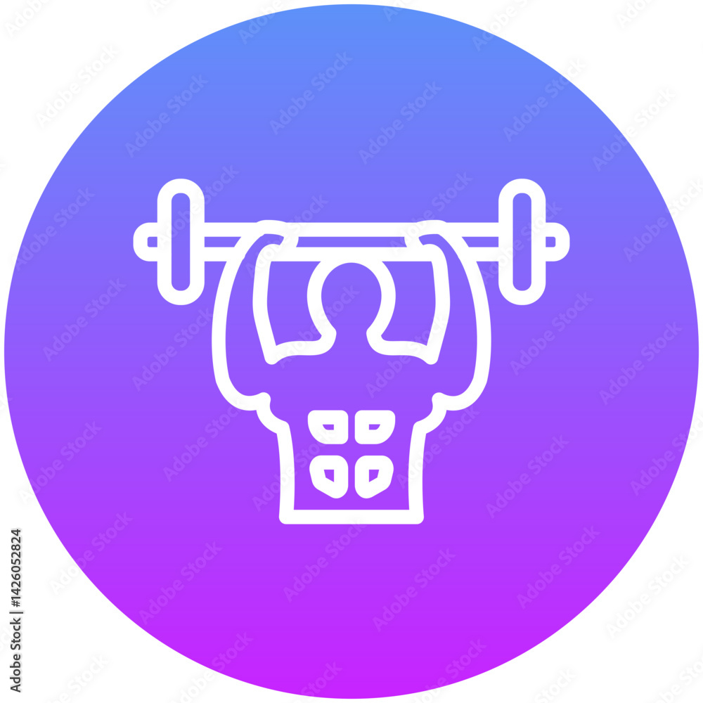 Weight Lifting Icon Weight Lifting Icon