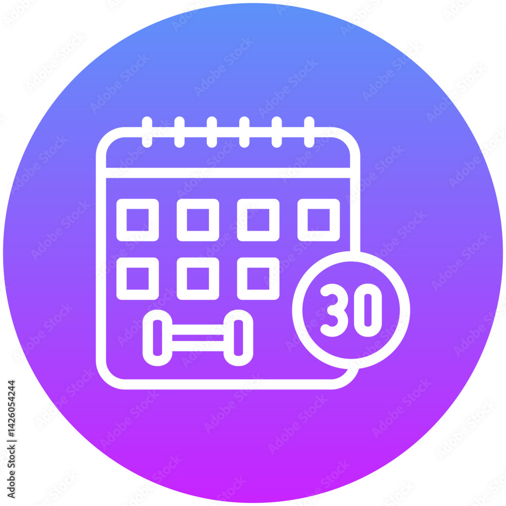 30 Days Challenge Icon 30 Days Challenge Icon
