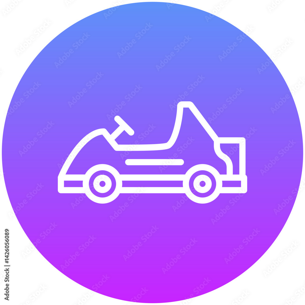 Go Kart Icon Go Kart Icon